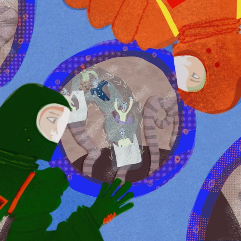 « Back of Our Heads » : Le Voyage Cosmique de The Kids in Spacesuits