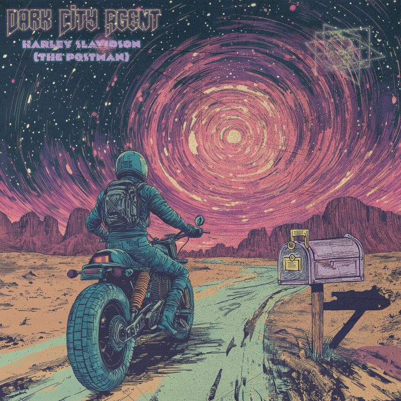 Dark City Agent dévoile « Harley Slavidson (The Postman) » : un groove hypnotique pour l’ère spatiale