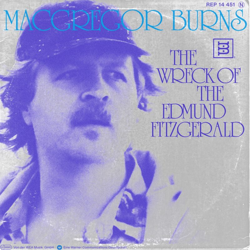 MacGregor Burns, la mémoire à fleur de voix sur “The Wreck of the Edmund Fitzgerald”