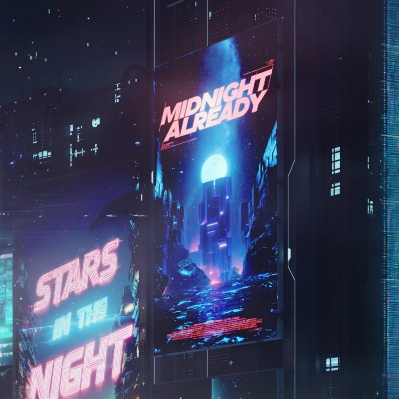 Melezz suspend le temps avec “Midnight Already”, un instant clé de son univers rétro-futuriste