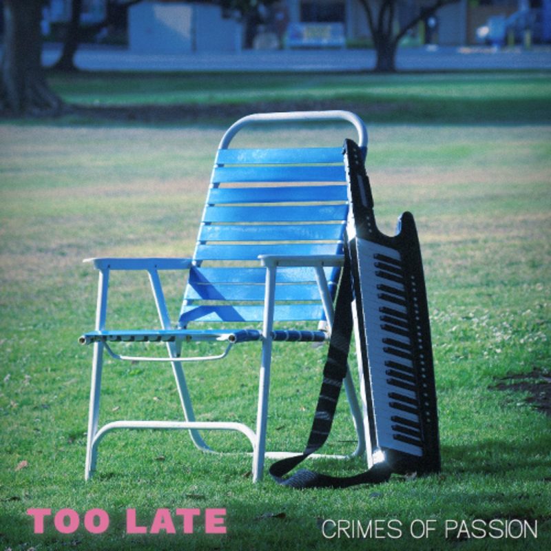 Crimes of Passion : Le vertige électro du titre « Too Late »