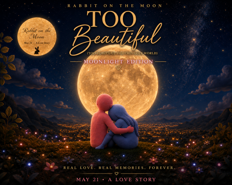 Vingt-deux ans de passion et un romantisme absolu : Rabbit on the Moon éblouit avec « Too Beautiful for This Ugly World »