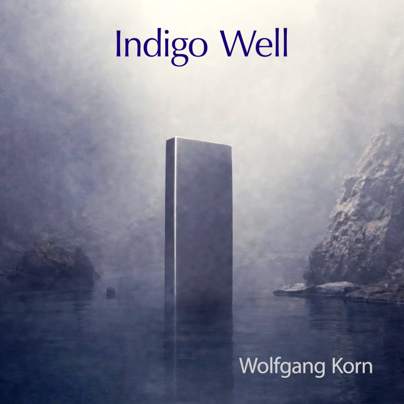 Les paysages intérieurs secrets de Wolfgang Korn avec le titre « Indigo Well »
