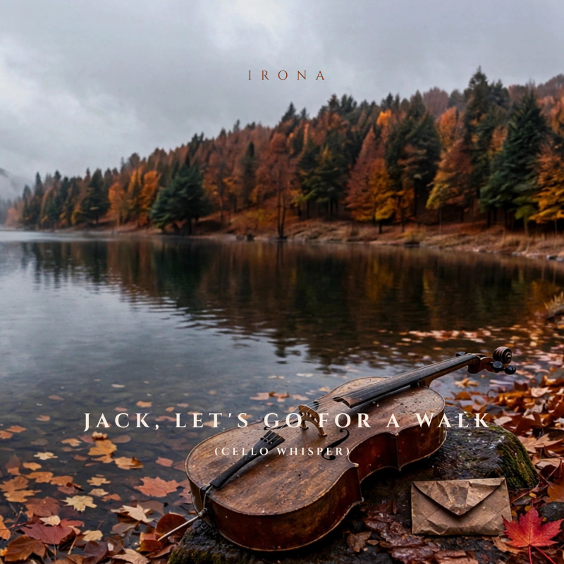 IRONA – « Jack, Let’s Go for a Walk (Cello Whisper) » : la mélancolie pure d&rsquo;un amour impossible